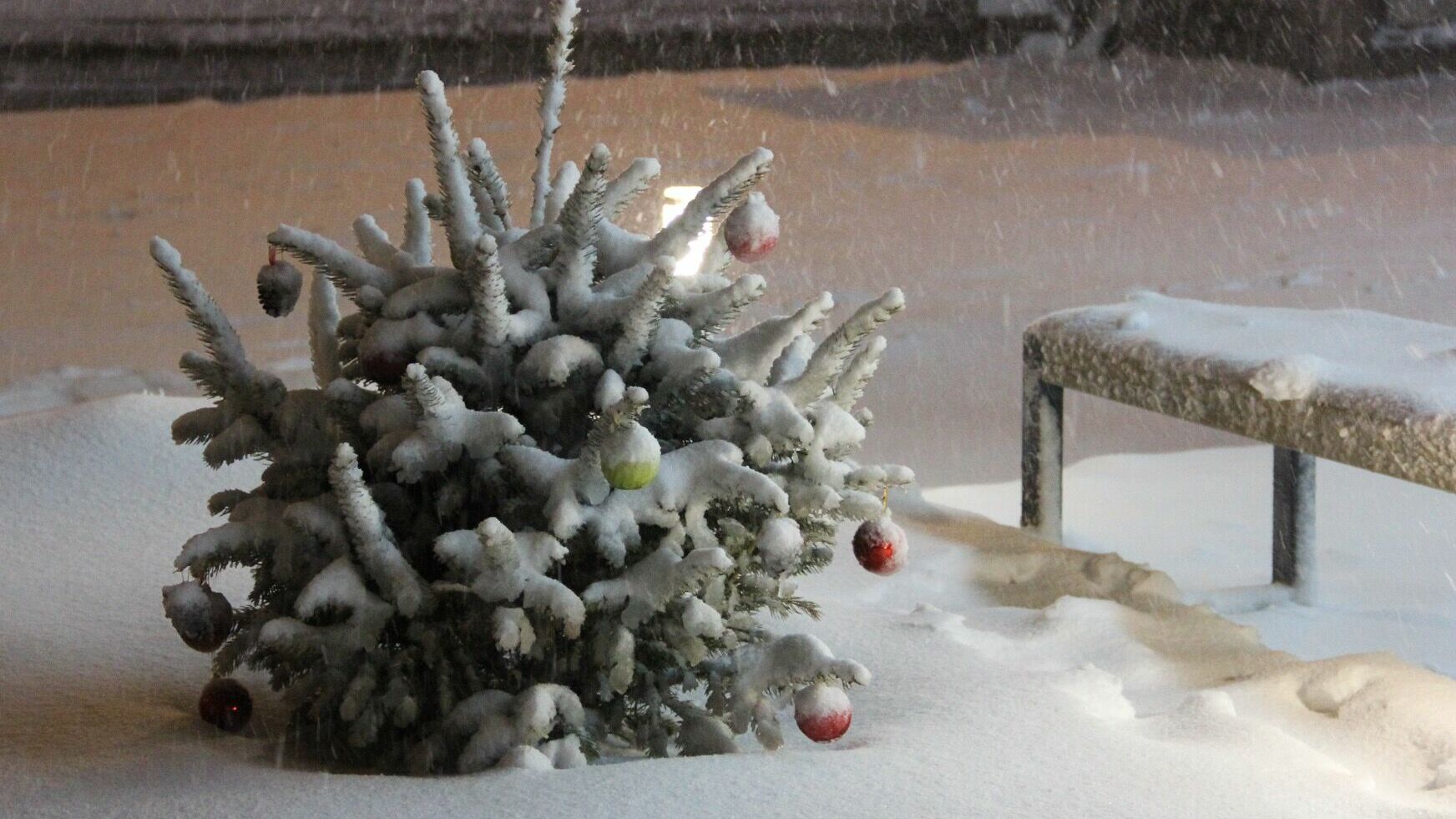 снегопад в Бурятии