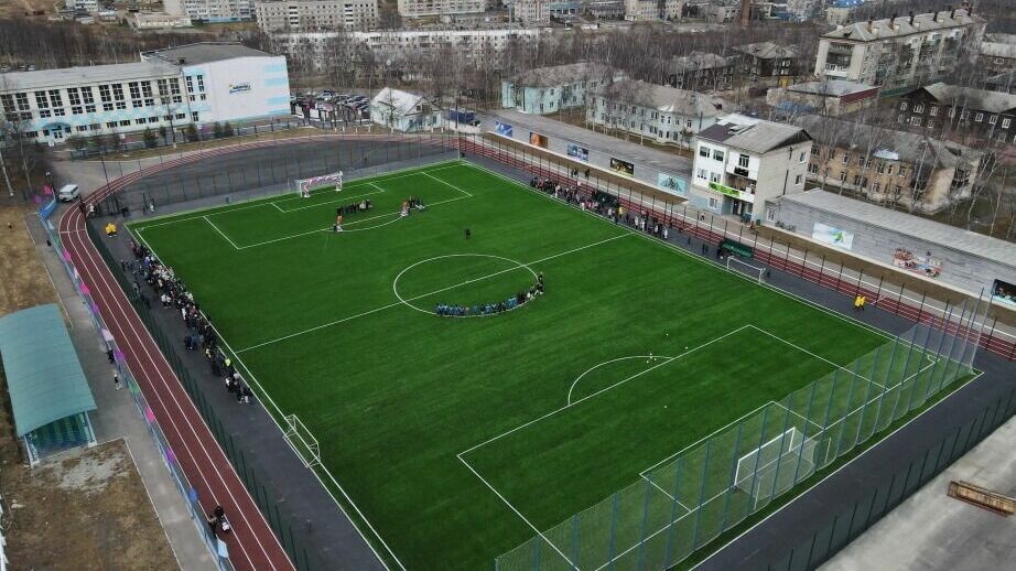 Новый стадион появился в Хабаровском крае