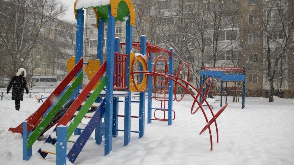 Новую детскую площадку установили в Хабаровске благодаря проекту ТОС