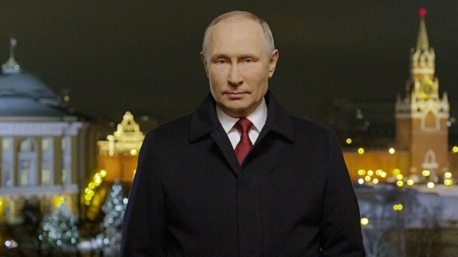 Президент России Владимир Путин поздравил жителей Хабаровского края с Новым годом