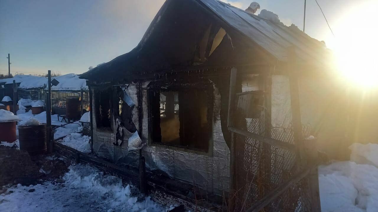 Три человека погибли при пожаре в Хабаровском крае