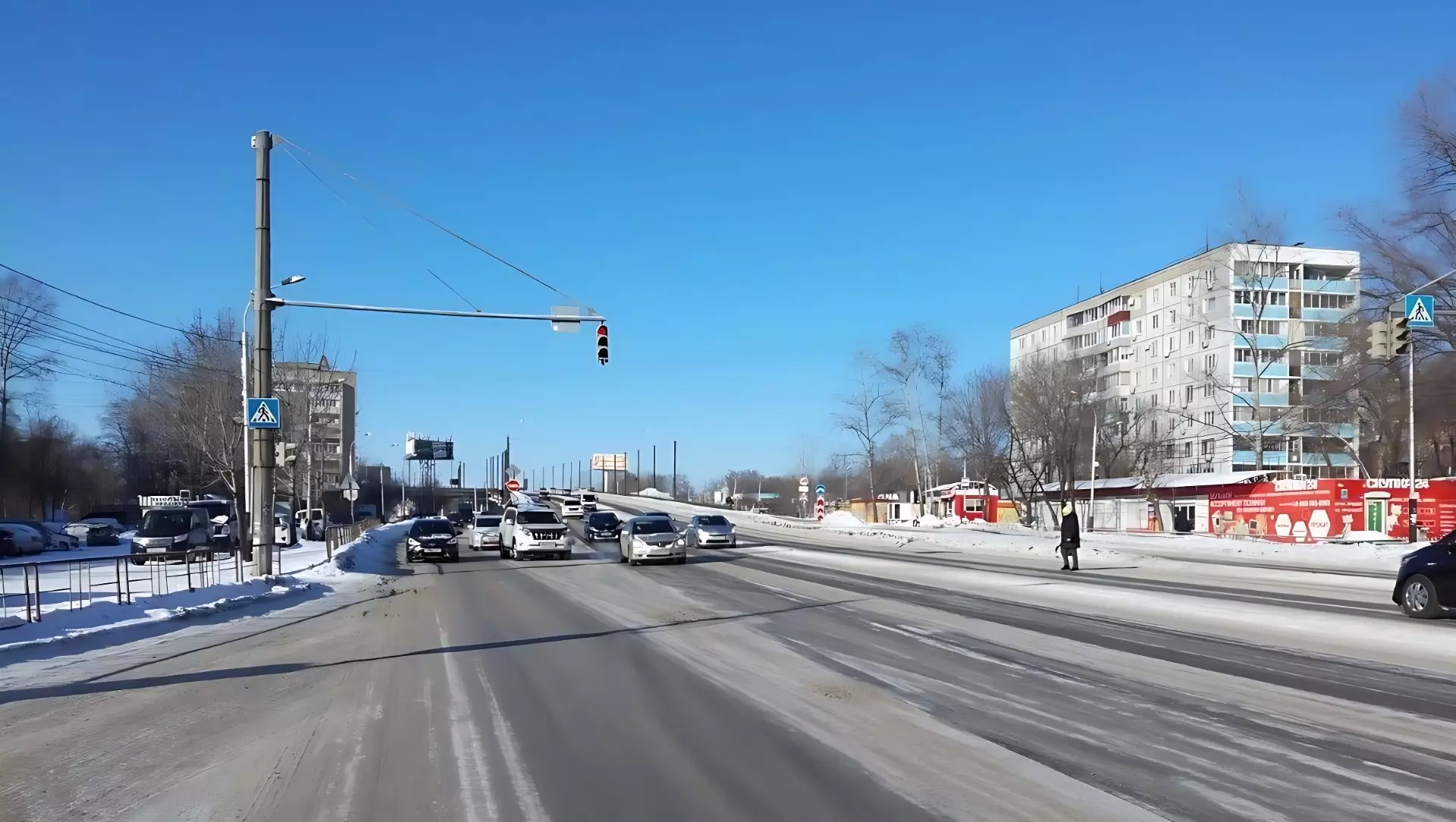 Развязка на улице Ленинградская