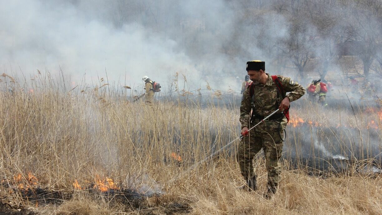 Пожароопасный сезон открыт на заповедной территории в Хабаровском крае