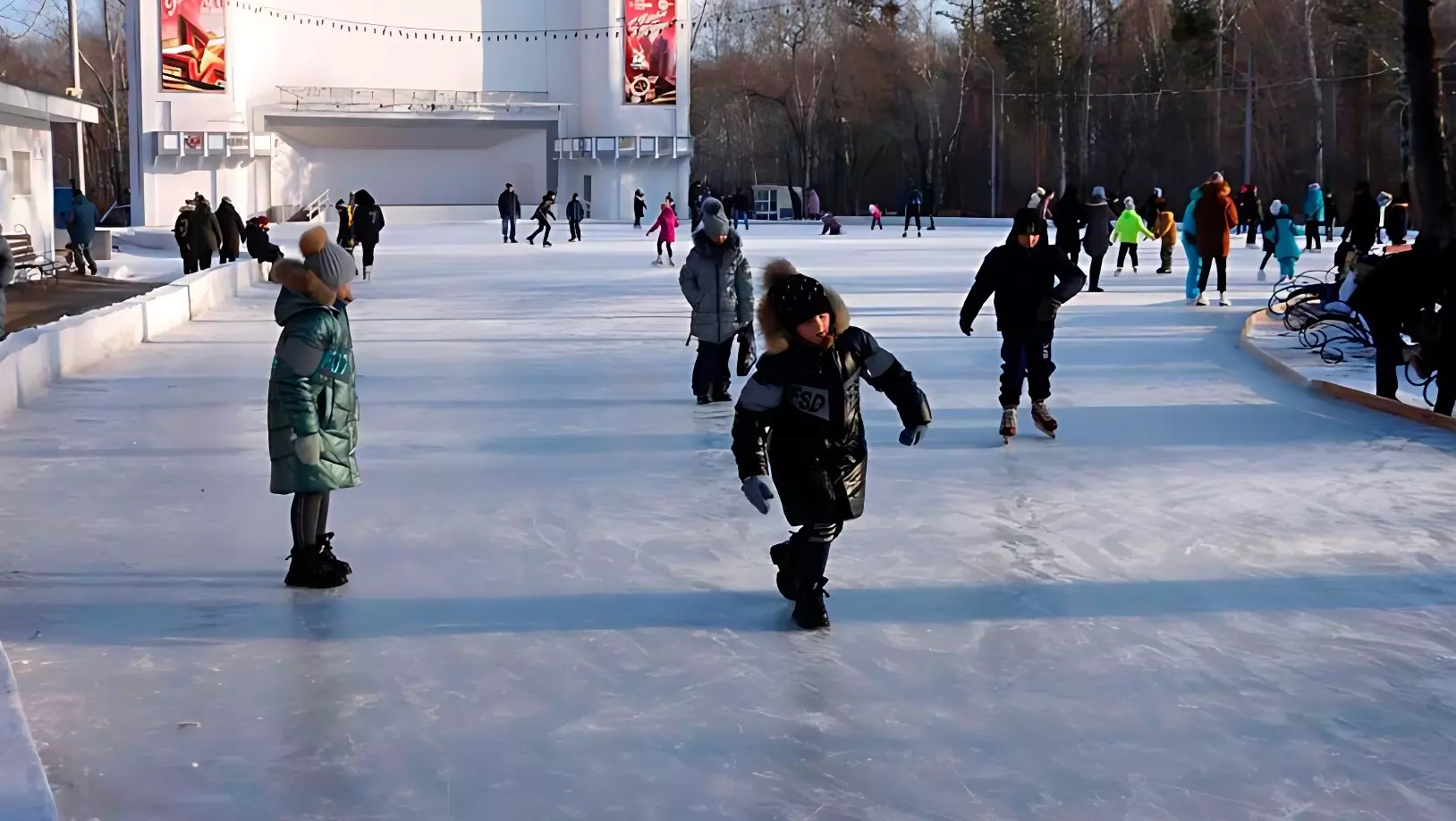 Зимними активностями займутся жители Хабаровского края на новогодних каникулах