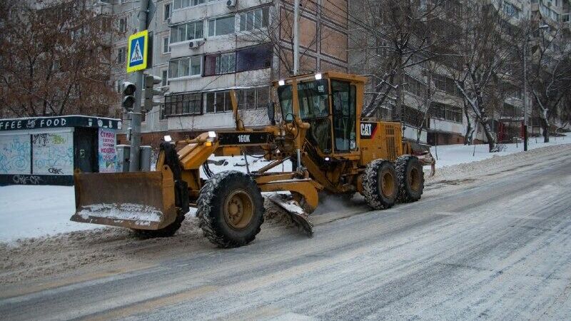 Не все улицы города почищены после снегопадов в Хабаровске