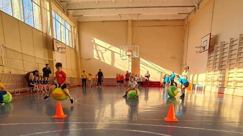Детские сады Хабаровска приняли участие в спартакиаде