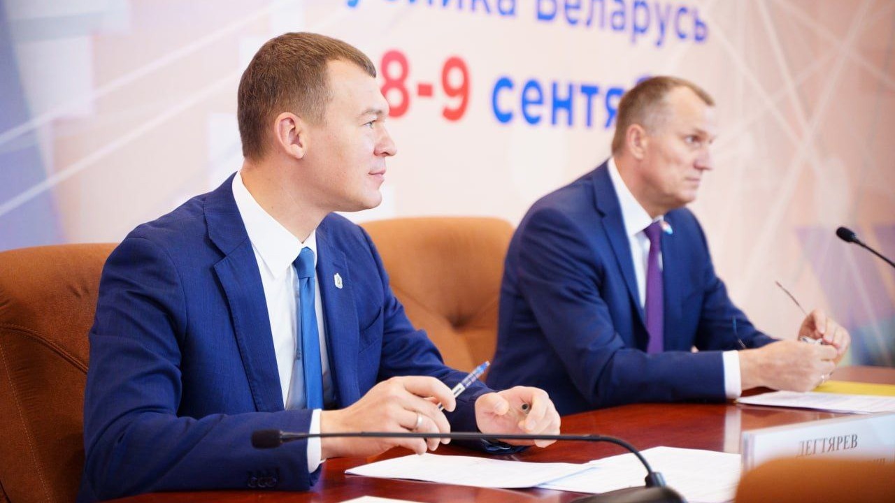 Михаил Дегтярев и Анатоль Исаченко