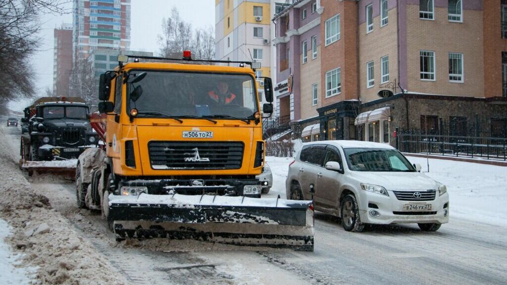 Мэр Хабаровска дал поручение по усилению темпов работы по уборке снега в городе