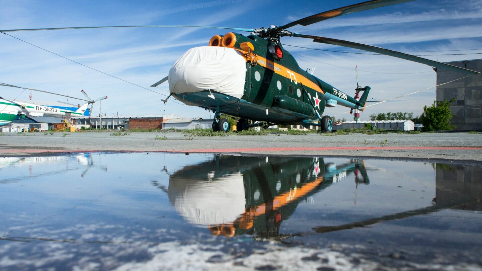 Сезон вертолетных рейсов стартовал в Хабаровске