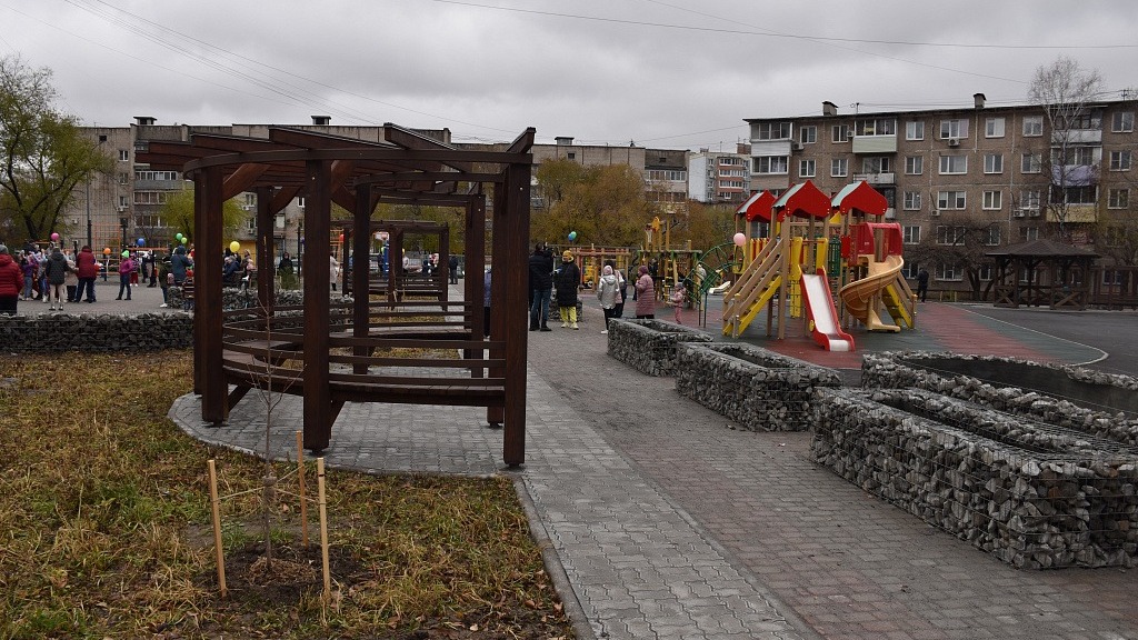 Новая зона отдыха открылась в Хабаровске