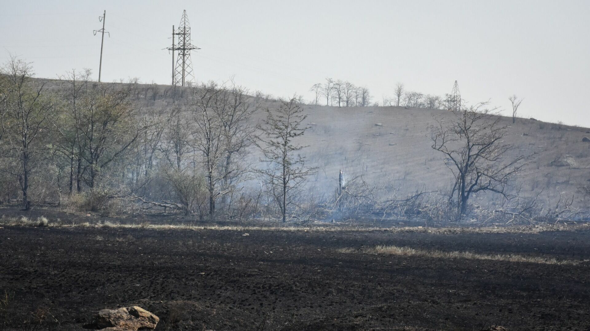 Семь раз пожарные тушили ландшафтные пожары за последние три дня в Хабаровском крае