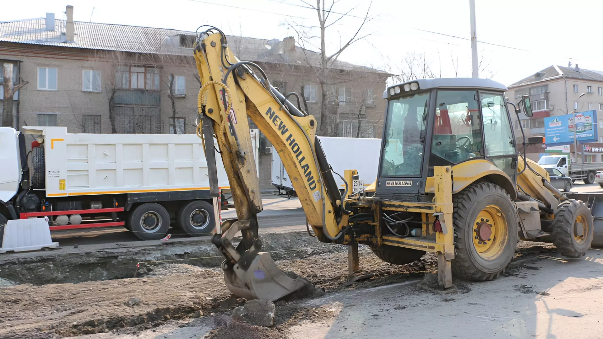 Начало масштабного ремонта важной магистрали проинспектировал мэр Хабаровска