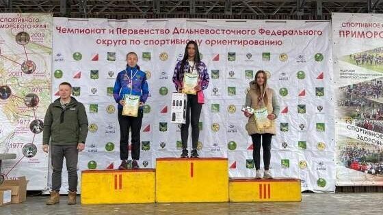 Хабаровчанка стала лучший на чемпионате ДФО по спортивному ориентированию