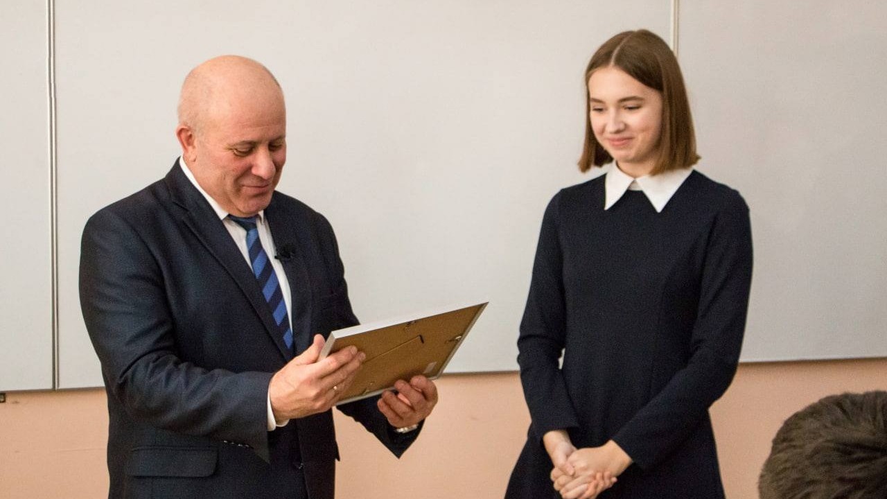 В одной из школ «разговоры о важном» прошли с участием мэра Хабаровск
