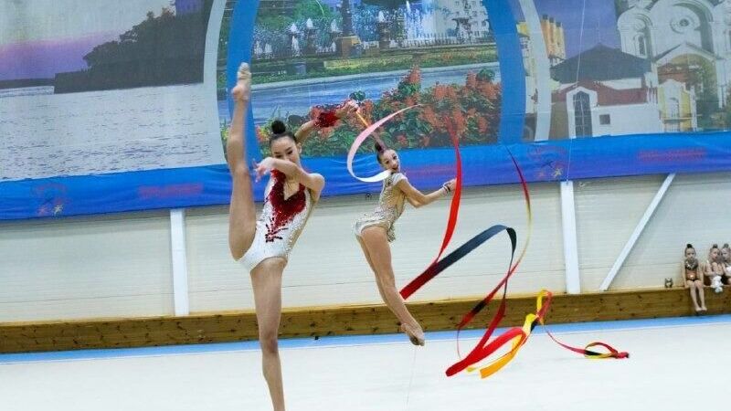 Краевые соревнования по художественной гимнастике завершилось победой хабаровчан