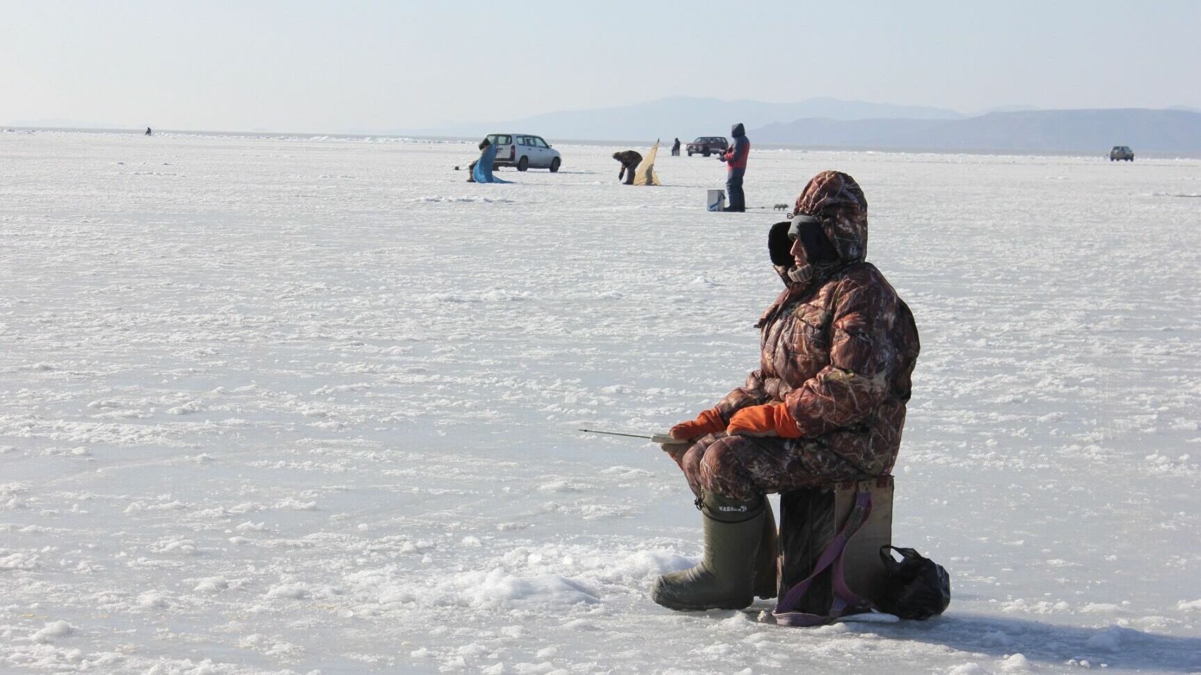 рыбалка на Байкале в Бурятии
