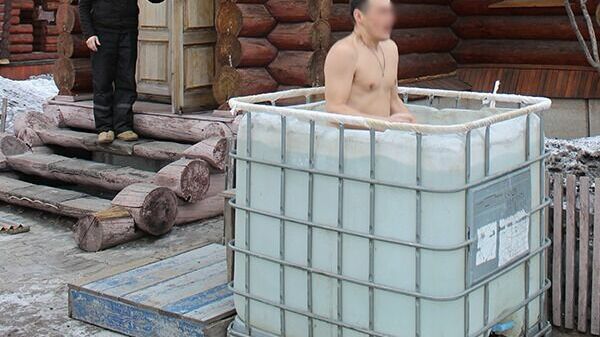 Заключенные ИК-13 смогли окунуться в святую воду на Крещение в Хабаровском районе