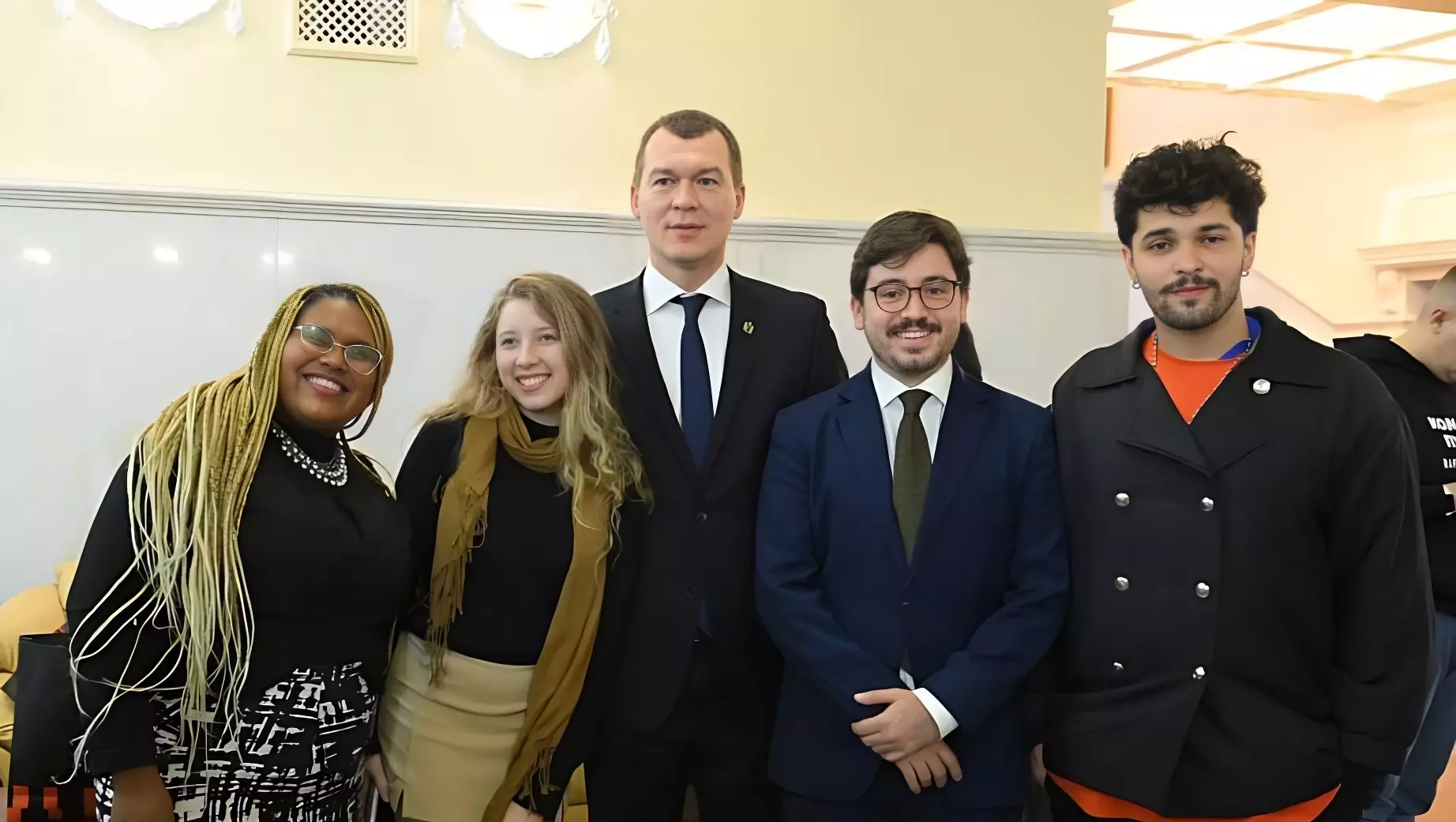 Международная делегация молодёжи посетила Хабаровский край