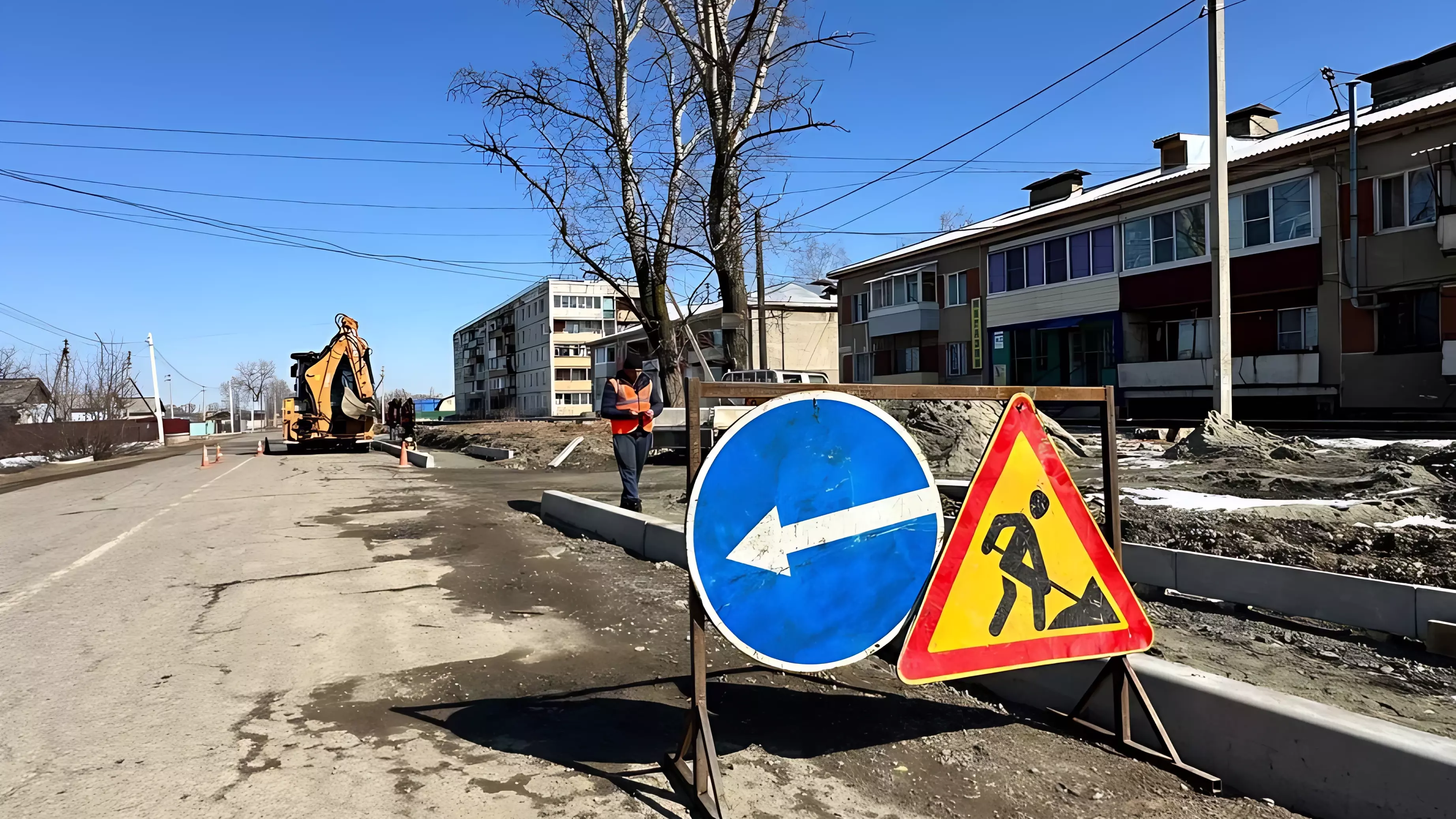 Дорожно-ремонтные работы стартовали в Хабаровском районе