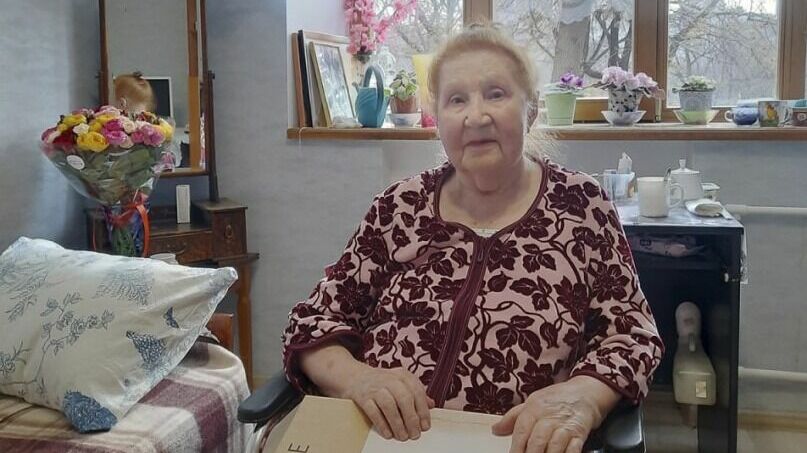 С 95-летием поздравили долгожительницу в Хабаровске