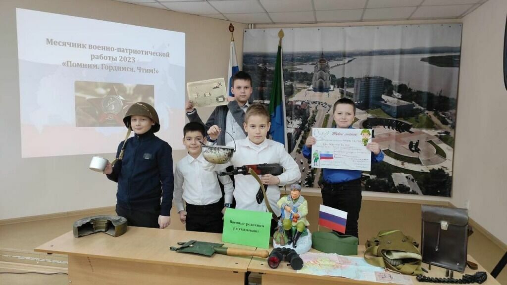 Месячник военно-патриотического воспитания проходит в Хабаровске