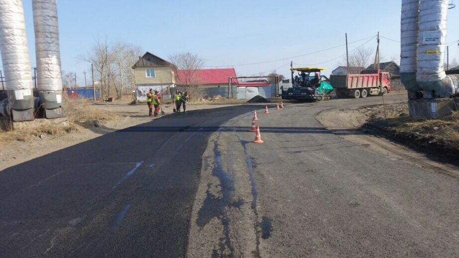 По немецкой технологии отремонтируют дороги в Хабаровске