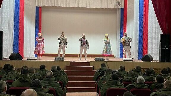 Концерт для мобилизованных прошел в Хабаровском районе