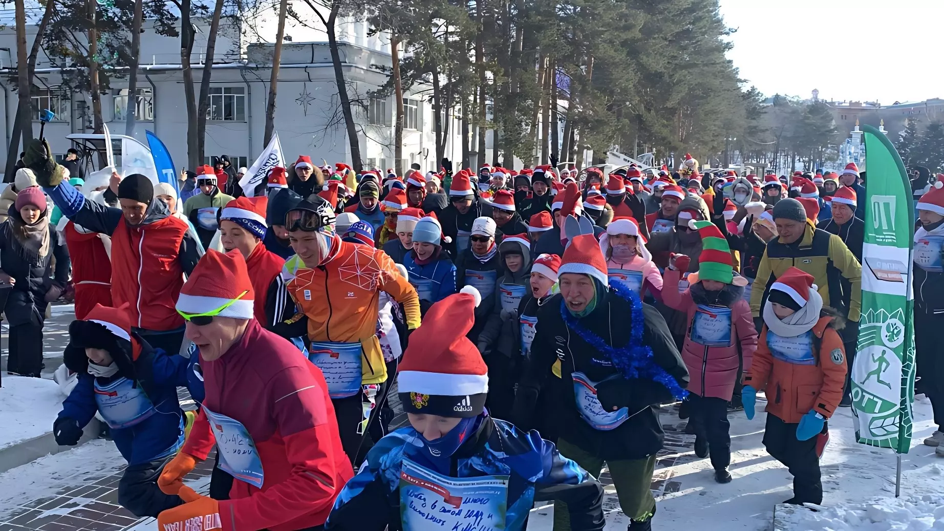 Новогодние спортивные активности ждут жителей Хабаровского края на выходных